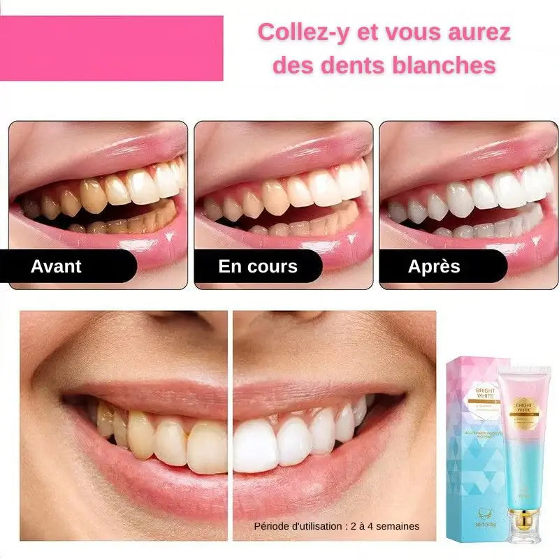 🏆Dernier jour 49% de réduction🦷 Dentifrice blanchissant à la niacinamide – Pour des dents plus saines et plus blanches !