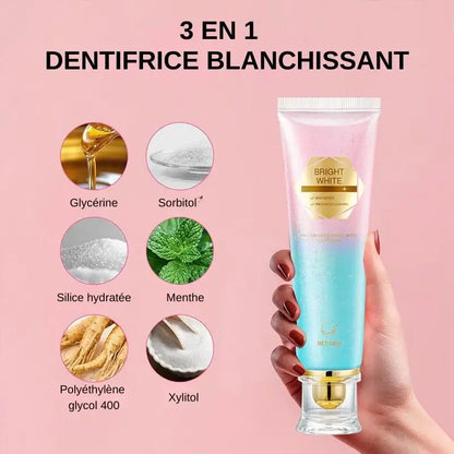 🏆Dernier jour 49% de réduction🦷 Dentifrice blanchissant à la niacinamide – Pour des dents plus saines et plus blanches !